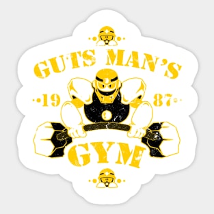Guts Man's Gym Sticker